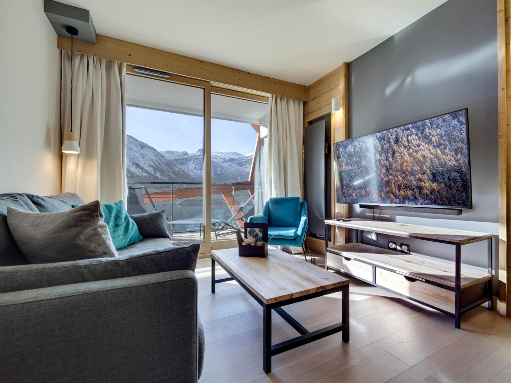 Appartement Moderne Au Coeur De Tignes, 2 Chambres, Balcon, Wifi, Linge Fourni - Fr-1-641-3 Buitenkant foto
